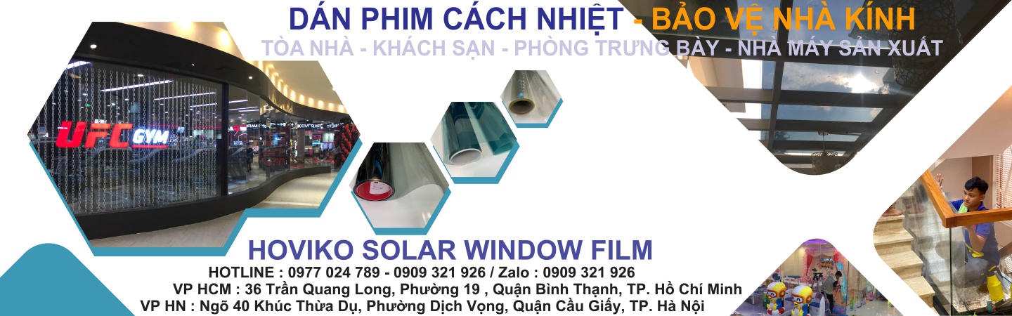 dán cách nhiệt nhà kính thành phố Hồ Chí Minh